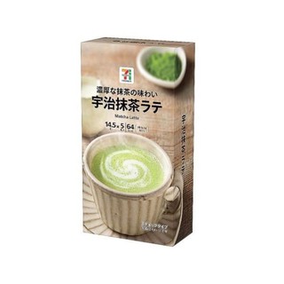 【Tokyo speed】日本代購 7-11 期間限定 沖泡式抹茶 宇治抹茶拿鐵 歐蕾 辻利抹茶 5入