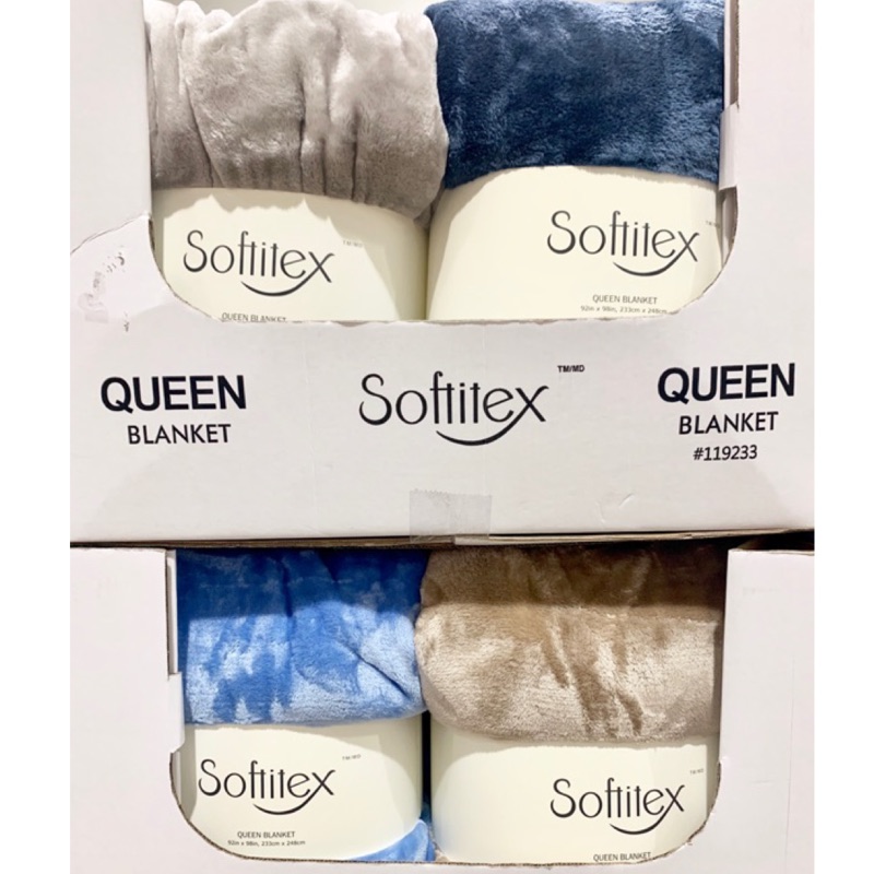 雙人舒適毛毯Softitex Queen Blanket冬季居家生活