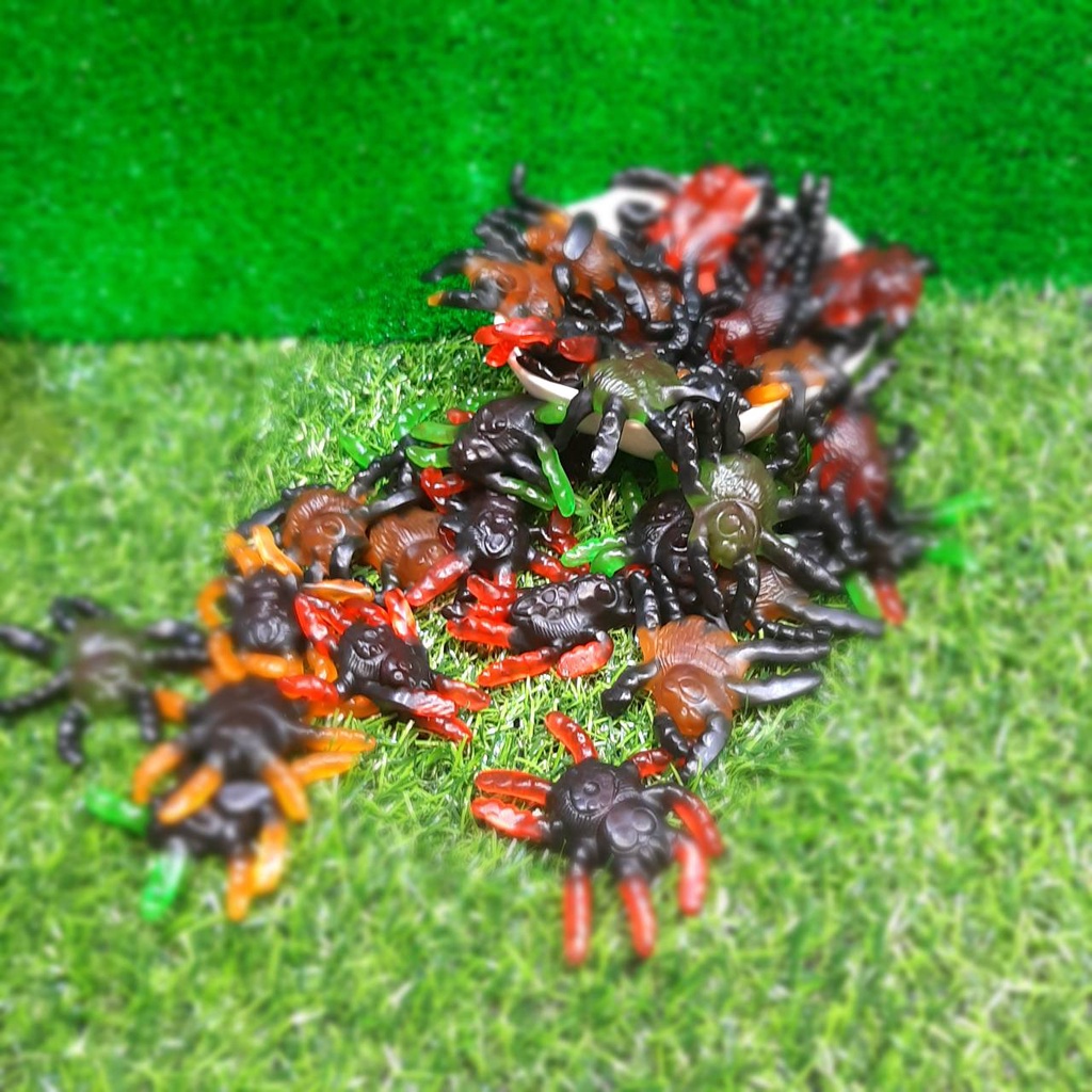 嘗甜頭 TROLLI 狼蛛 200公克 QQ糖 軟糖 西班牙 造型軟糖 進口軟糖 豬膠 整人 恐怖 遊戲