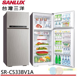 SANLUX 台灣三洋 533L一級節能 變頻二門電冰箱SR-C533BV1A