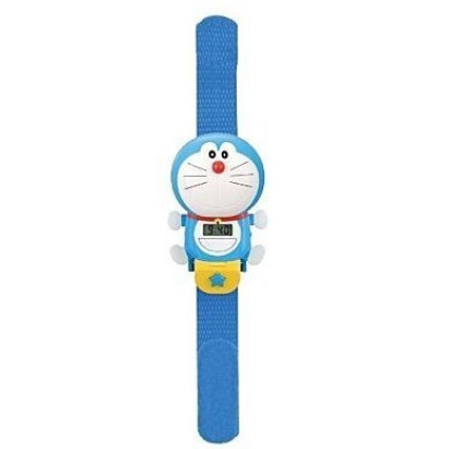 【胖兔兒精選】日本直購 多啦ㄟ夢 小叮噹 手錶 電子錶 兒童手錶 上學 錶帶為魔鬼氈 開學 生日 禮物