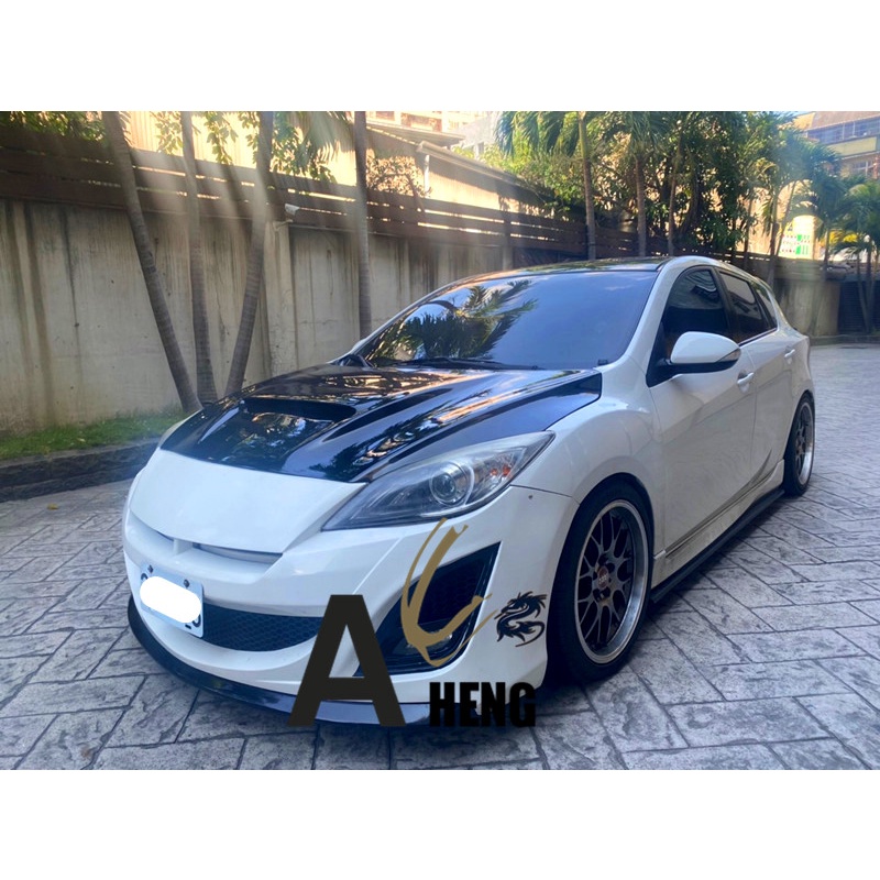 【FB搜尋桃園阿承】馬自達 超人氣MAZDA3跑10萬 2009年 2.0CC 白色 二手車 中古車