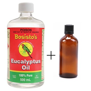 【澳洲Bosisto's】Bosisto貝思多100%純天然尤加利精油75ml 500ml超新鮮現貨含分裝瓶或滴管蓋