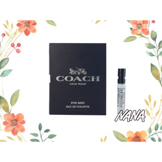 ◆NANA◆ Coach New York 時尚經典/時尚藍調 男性淡香水 2ml 針管小香水