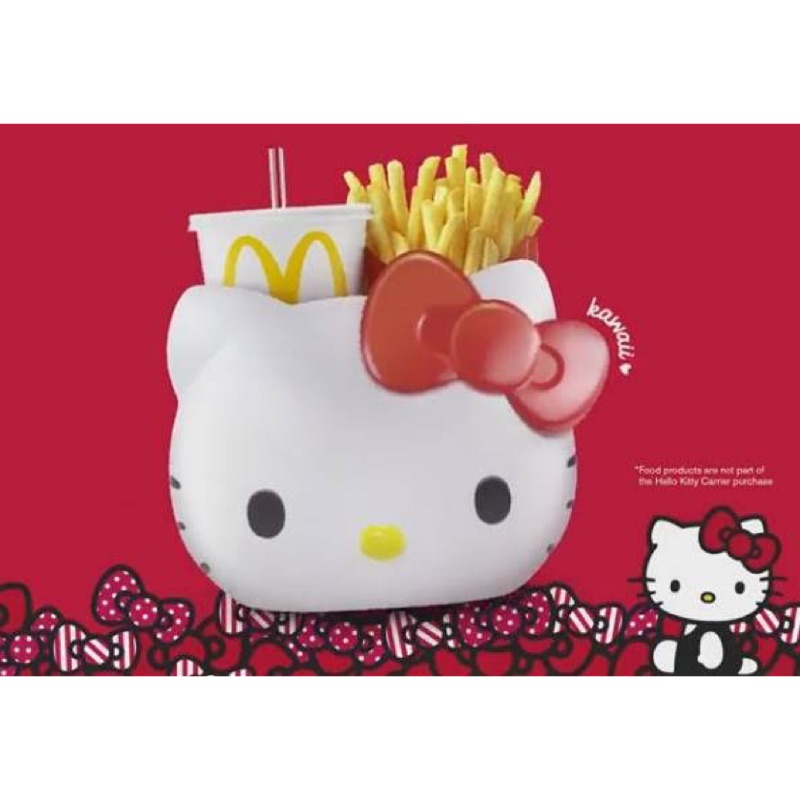 現貨-泰國麥當勞hello kitty置物盒