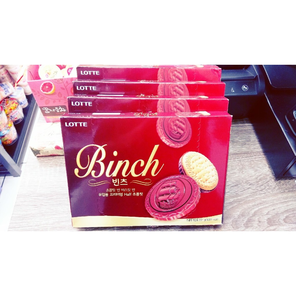 【現貨火速寄出】韓國樂天Binch巧克力大盒裝