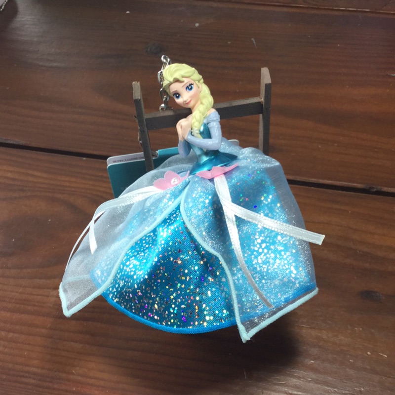 冰雪奇緣 艾莎 長髮公主迪士尼吊飾