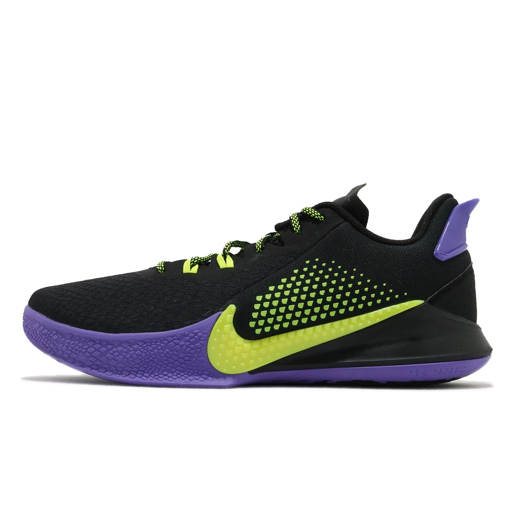 Nike 籃球鞋 Mamba Fury EP 黑 紫綠 小丑 Joker Kobe 男鞋【ACS】 CK2088-003