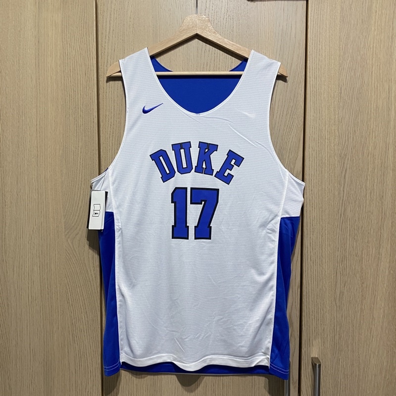 Nike NCAA Duke 杜克大學 Nike 雙面球衣 雙面練習衣