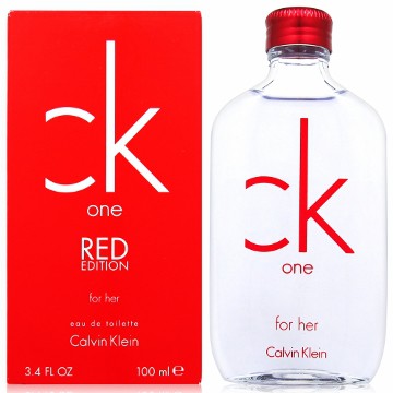 CK One RED for her 女性淡香水 分享試管