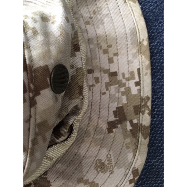 美國USMC海軍闊編帽帽（沙漠迷彩）