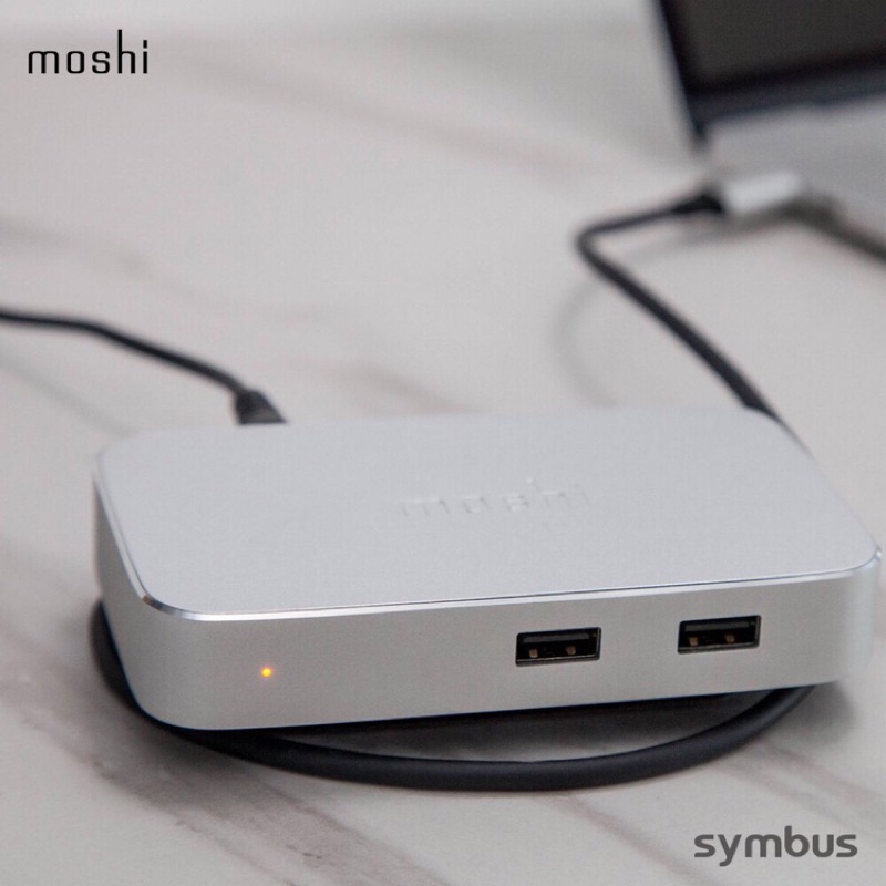 免運 Moshi Symbus - USB-C多功能擴充基座 支援 USB 3.1 Gen 1 傳輸率可達到 5Gbps