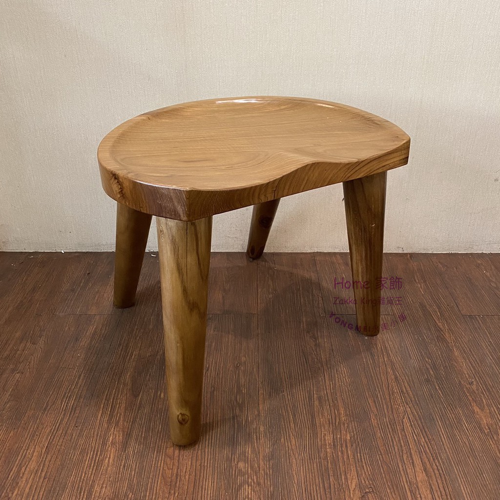 (永美小舖) 臀型椅凳 印尼柚木板凳椅 休閒椅 餐椅凳 實木凳 實木椅 凳子 工作椅