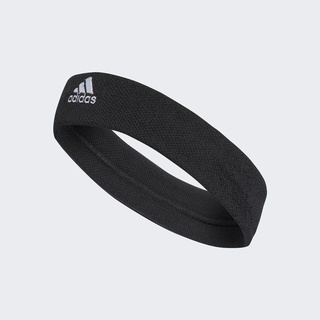 Adidas Tennis Headband 頭帶 運動 網球 環保 彈力 舒適 吸汗 愛迪達 黑 [HD7327]