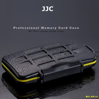 三重☆大人氣☆ JJC 防水 防撞擊 記憶卡保存盒 MC-SD12