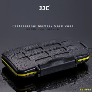 三重☆大人氣☆ JJC 防水 防撞擊 記憶卡儲存盒 MC-SD12