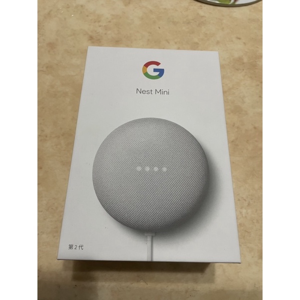 Google Nest mini 2 粉碳白（僅拆封