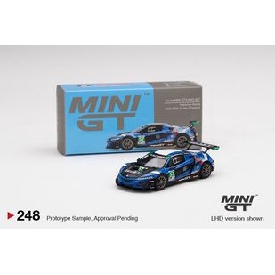 MINI GT 1/64 #248 Acura NSX GT3 EVO #57 2020 IMSA 24 Hrs