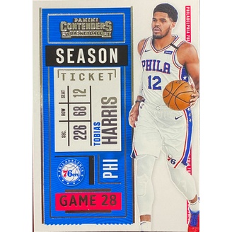 PANINI CONTENDERS TOBIAS HARRIS 球票卡