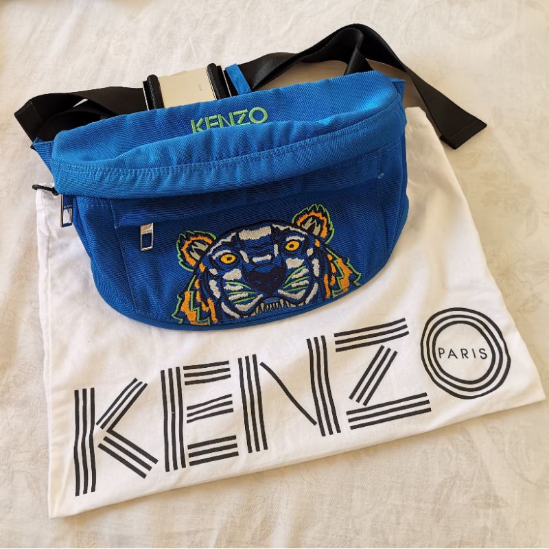 kenzo 虎頭腰包 二手 附防塵袋