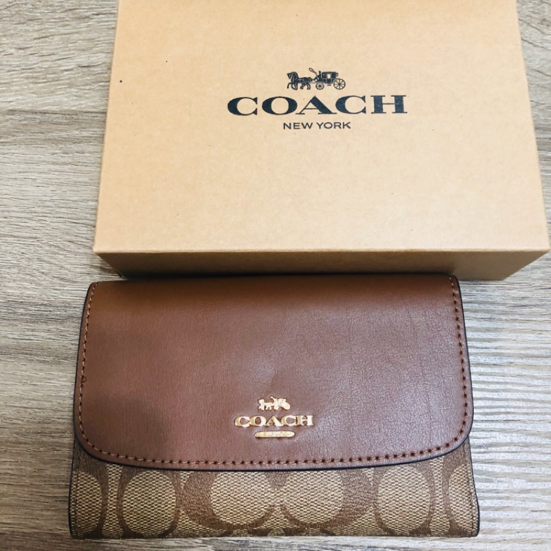 COACH 女用皮夾 全新正品美國outlet購入