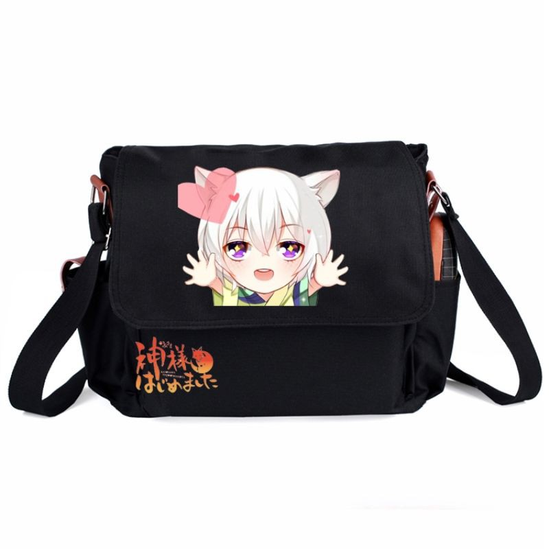 元气少女缘结神周边动漫书包巴卫桃园奈奈子二次元单肩斜挎包 蝦皮購物