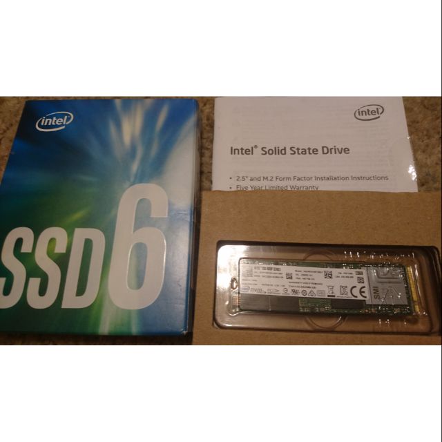 Intel 600P 128GB M.2 NVMe PCIe SSD 固態硬碟