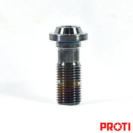 【高雄亮點】 PROTI 鍛造鈦合金螺絲 M10L25油管螺絲 P1.0mm (細) BREMBO 卡鉗油管螺絲