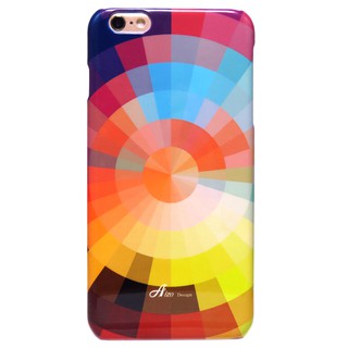 SaraGarden 客製化 iPhoneXS/X/XR/8/8Plus/6手機殼【多款手機型號提供】撞色質感漩渦