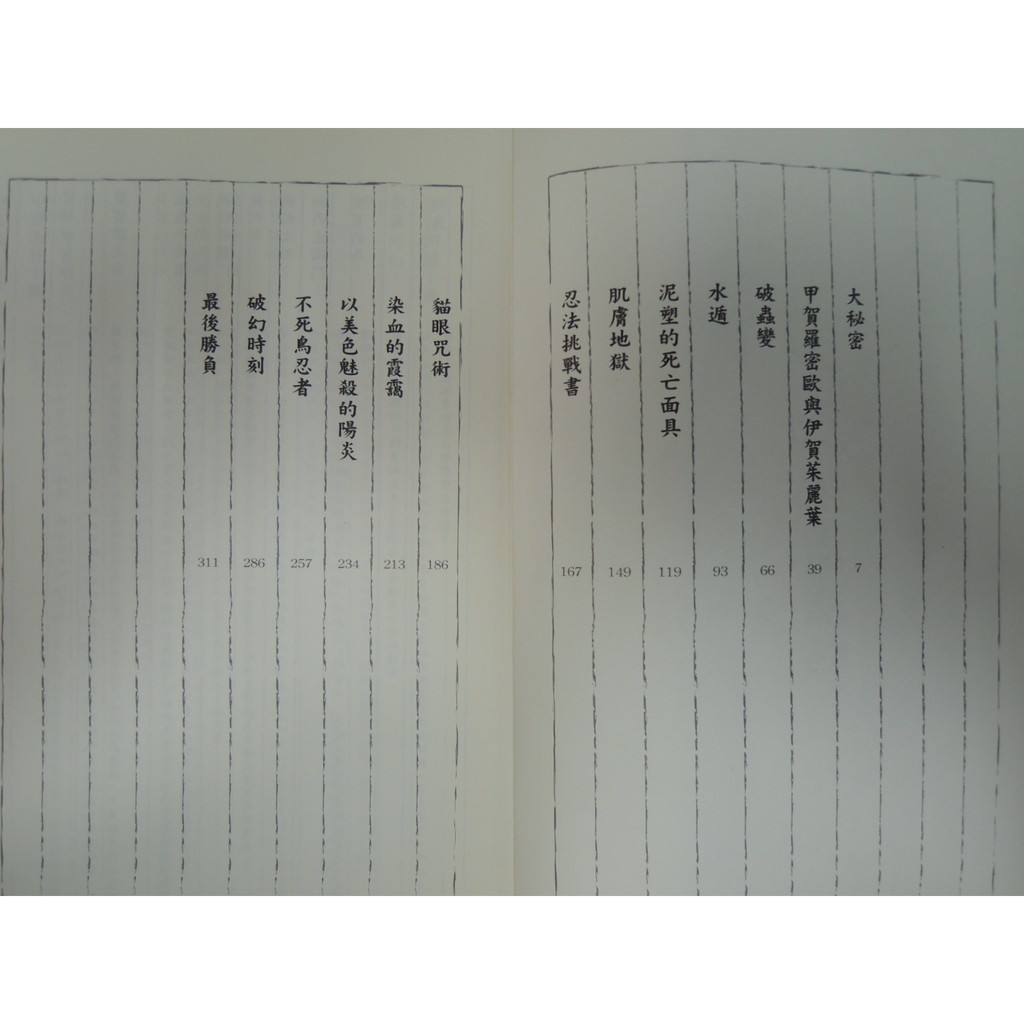 Q1912 廠商舊存 甲賀忍法帖 附書腰 尖端出版 山田風太郎 25開341 頁 07一版一刷 蝦皮購物