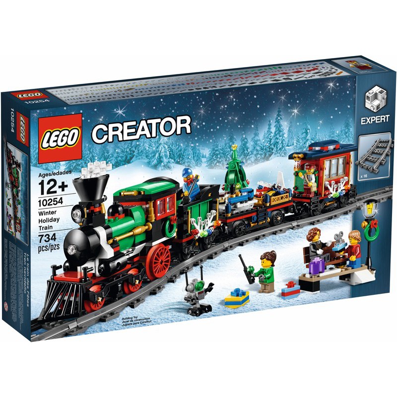 店$ 3880【台中翔智積木】LEGO 樂高 10254 Winter Holiday Train 冬季 火車