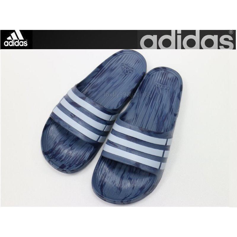 (布丁體育)公司貨附發票 愛迪達 拖鞋 adidas 大理石紋灰 運動拖鞋