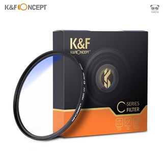 K&F CONCEPT 62mm超薄多層藍膜MC UV鏡 適用各品牌相機鏡頭