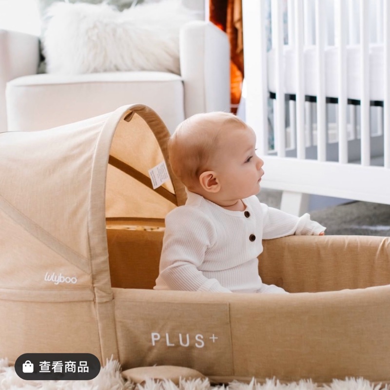 Lulyboo baby 旅用嬰兒床 提籃 行動嬰兒床 分隔床