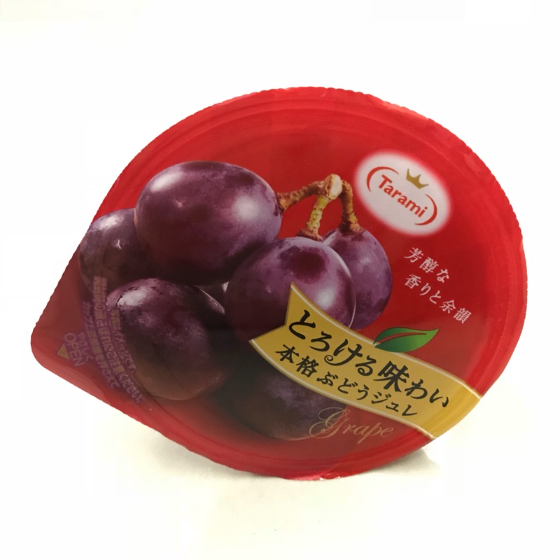 日本Tarami達樂美-葡萄🍇口味果凍（一盒六顆裝）缺貨