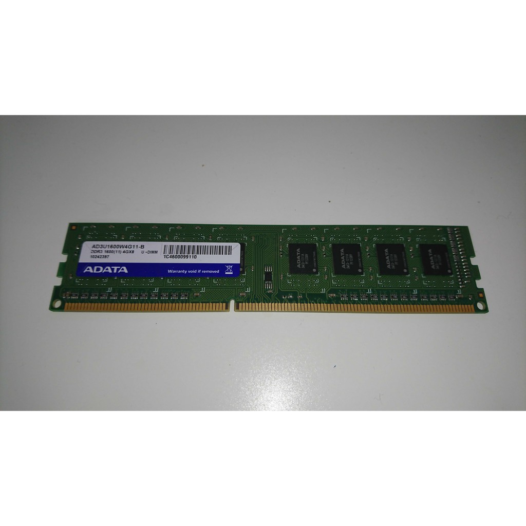 威剛 ADATA DDR3 1600 4G 美光 事必達 顆粒