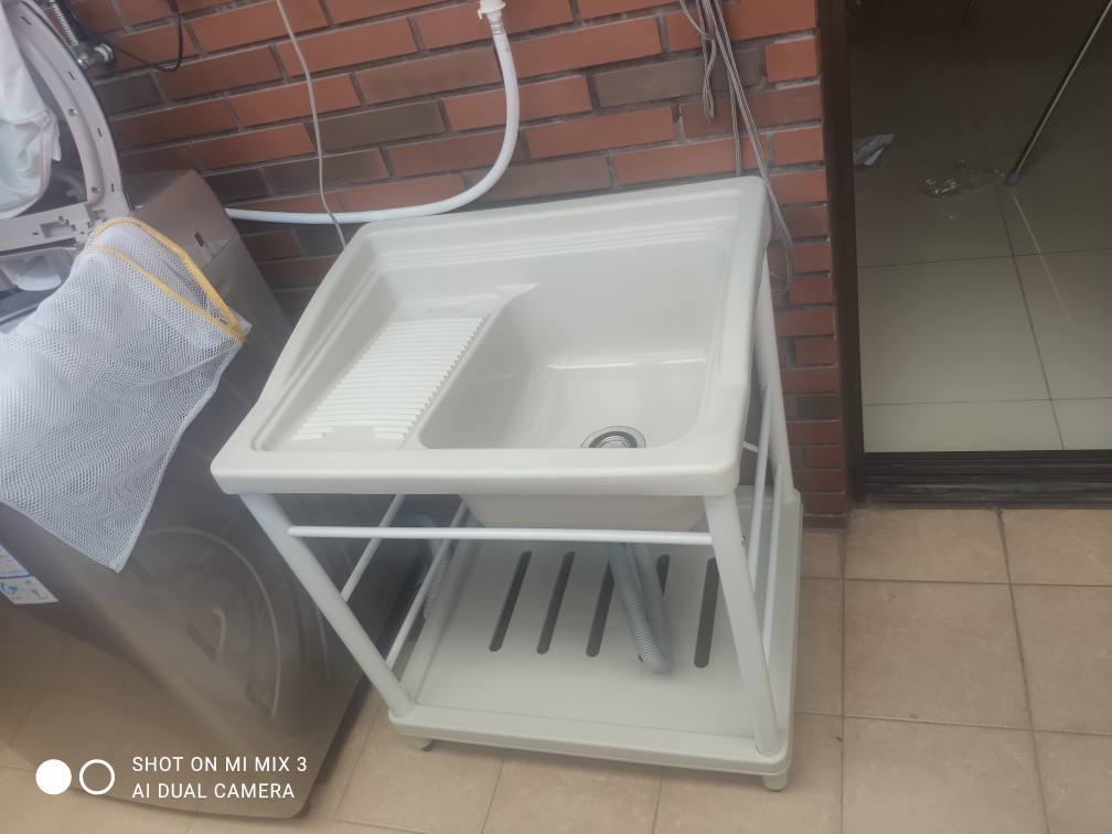 台灣製造現貨日式塑鋼洗衣槽 塑鋼水槽洗衣槽洗衣台洗手台塑鋼水槽洗衣檯洗臉盆水槽 Jl精品工坊 蝦皮購物