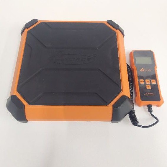 新型 AFORCE冷媒電子秤 攜 冷媒秤 電子秤 410/32定量充填專用 瓦斯電子秤 100公斤 附提帶 動態穩定系統