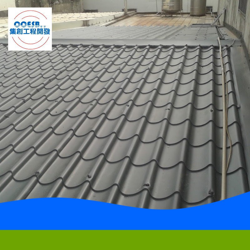 屋頂坪不銹鋼烤漆三明治琉璃鋼瓦雙層鋼板 蝦皮購物