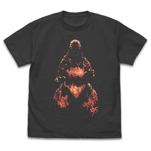 哥吉拉 Godzilla 日本授權 ’95紅蓮哥吉拉 - T-SHIRT(黑色) T恤