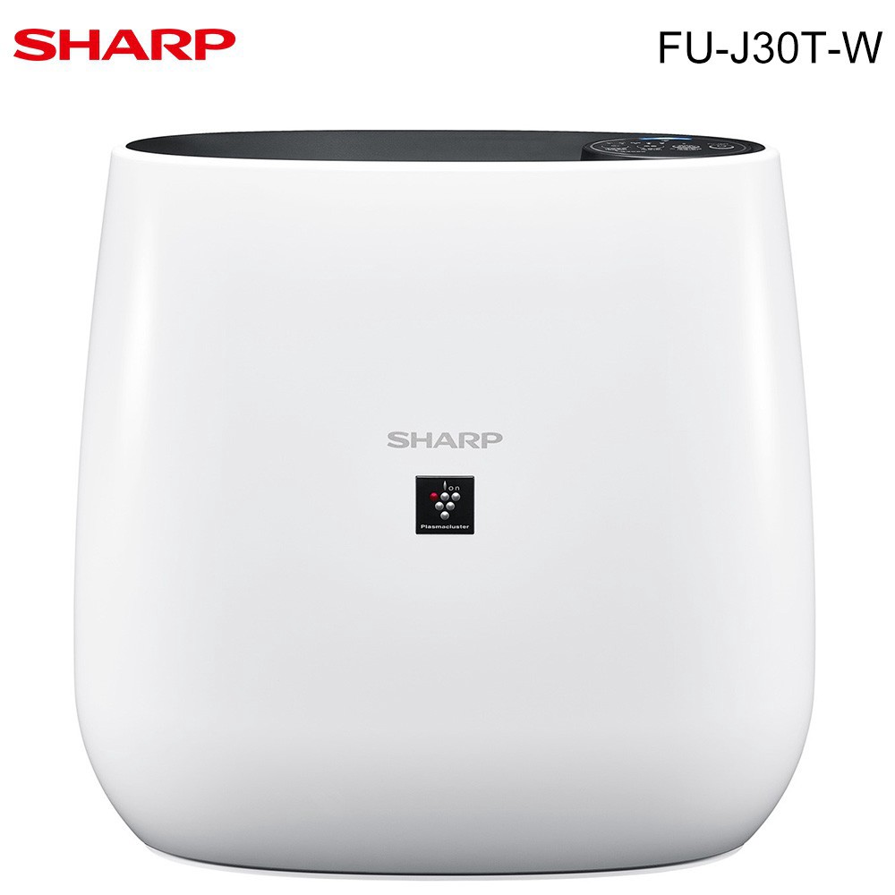 SHARP 夏普 FU-J30T-W 空氣清淨機 自動除菌離子 廠商直送