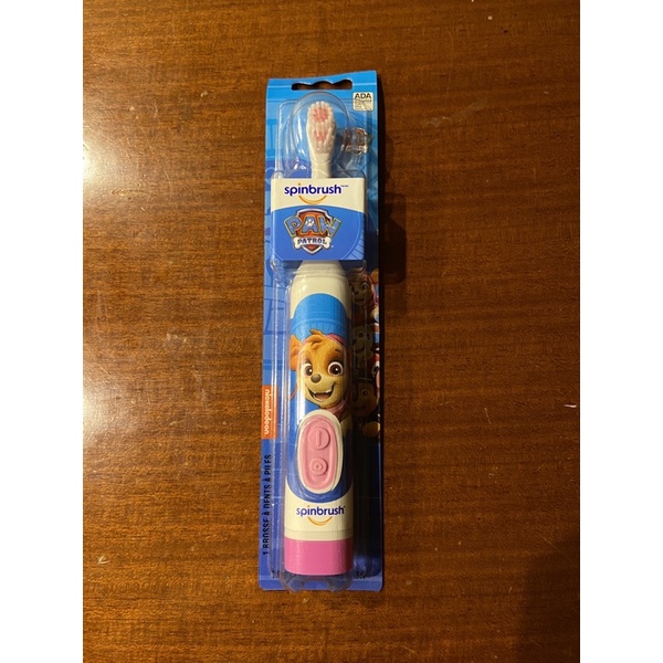 美國原裝進口 Oral-B / ARM & HAMMER 兒童防水電池式電動牙刷—汪汪隊（天天）