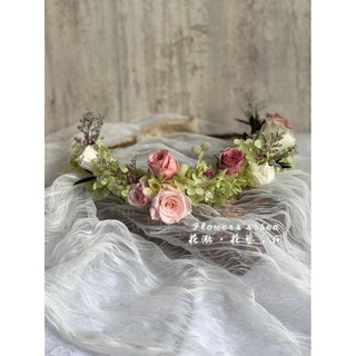 ❤免運❤ 新娘花冠·婚禮花冠💐 不凋花·乾燥花 / 婚禮小物🌹