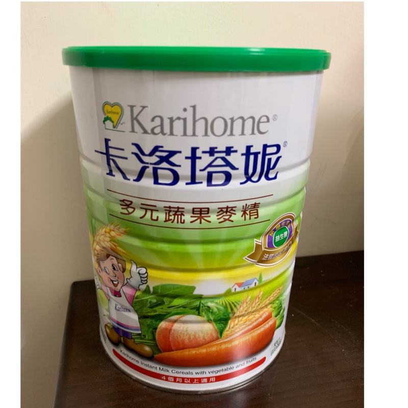 卡洛塔妮 優質米精 營養水果米精 多元蔬果麥精 多元蔬果麥精 800G 800克 超取一次最多四瓶