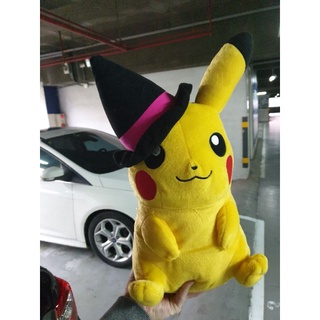 日本貨 正版授權 日本皮卡丘娃娃 Pikachu 精靈寶可夢玩偶 巫師皮卡丘 巫師帽神奇寶貝 Pokemon 越南製