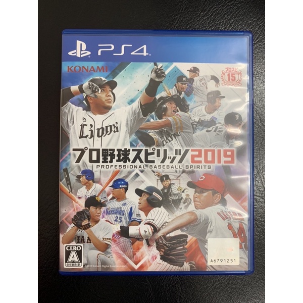 東晶電玩 PS4 職棒野球魂2019 純日版 可更新2020球員資料 二手商品現貨