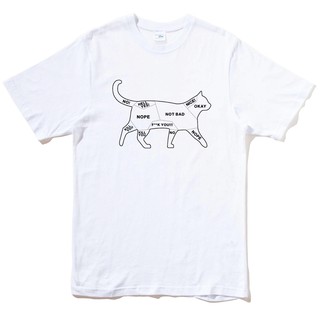 Cat Petting 短袖T恤 2色 貓咪撫摸注意事項文青禮物毛小孩 現貨