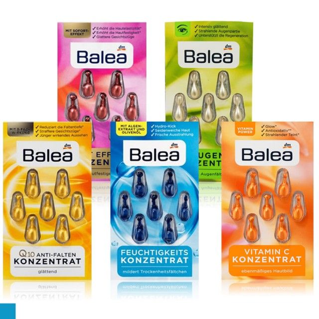 德國 Balea~精華素膠囊(7粒裝) 多款可選