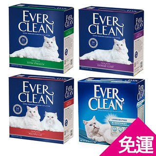 ★Petshop 寵物網★免運 Ever Clean 美規 藍鑽貓砂25磅礦砂(11.3KG)