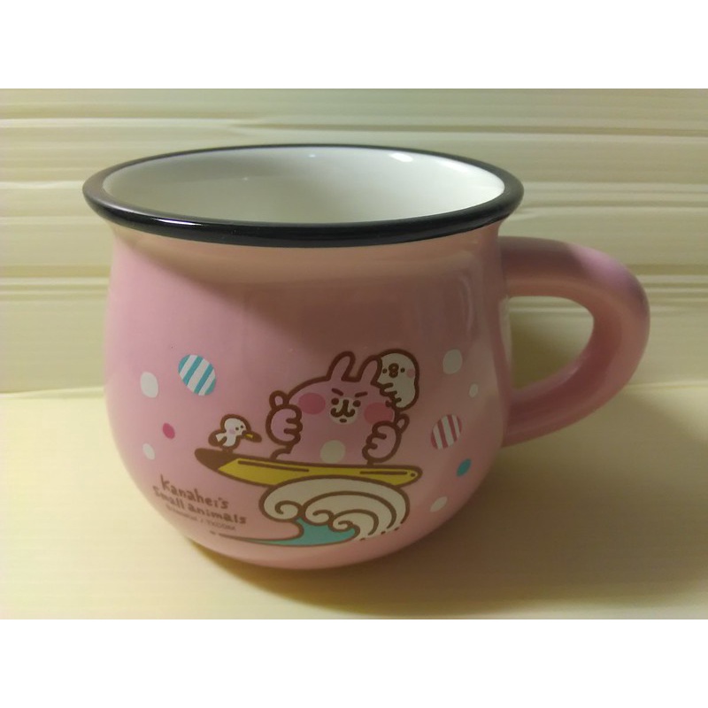 ╭＊Amy星辰屋＊╯卡娜赫拉的小動物 琺瑯造型陶瓷杯 馬克杯(粉色)